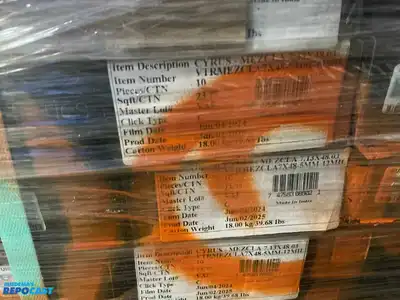 Pallet of Mixed Vinyl Flooring