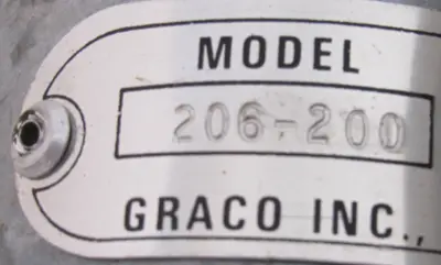 NEW GRACO 206-200 REGULATOR 206200