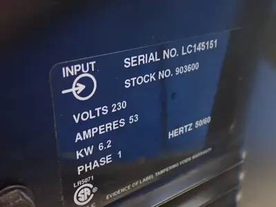 USED MILLER SYNCROWAVE 180 SD