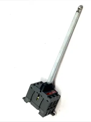 USED ABB 3-POLE 25A NON-FUSED DISCONNECT SWITCH 600V DIN/BASE MOUNT