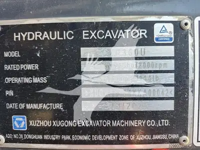 USED 2020 XCMG XE360U