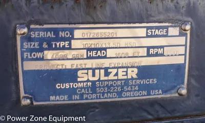 NEW SULZER BINGHAM 10X10X13.5D MSD