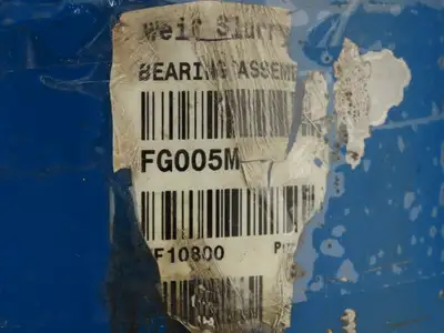 Weir Warman FG005M Slurry Pump Shaft Bearing Cartridge Assembly