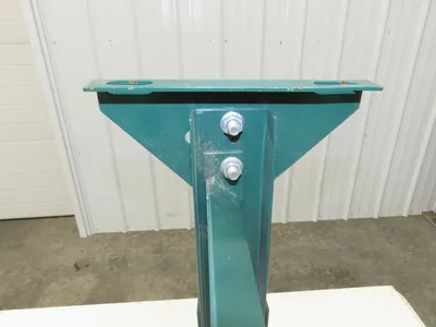 18"W Conveyor Leg Stationary Floor Support GREEN 19-5/8" to 29-5/8"H