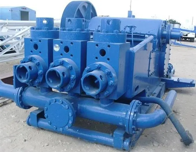 Used IDECO T-1000 TRIPLEX MUD PUMP Piston Pumps Pennsylvania US | East West Machinery & Drilling #1416171