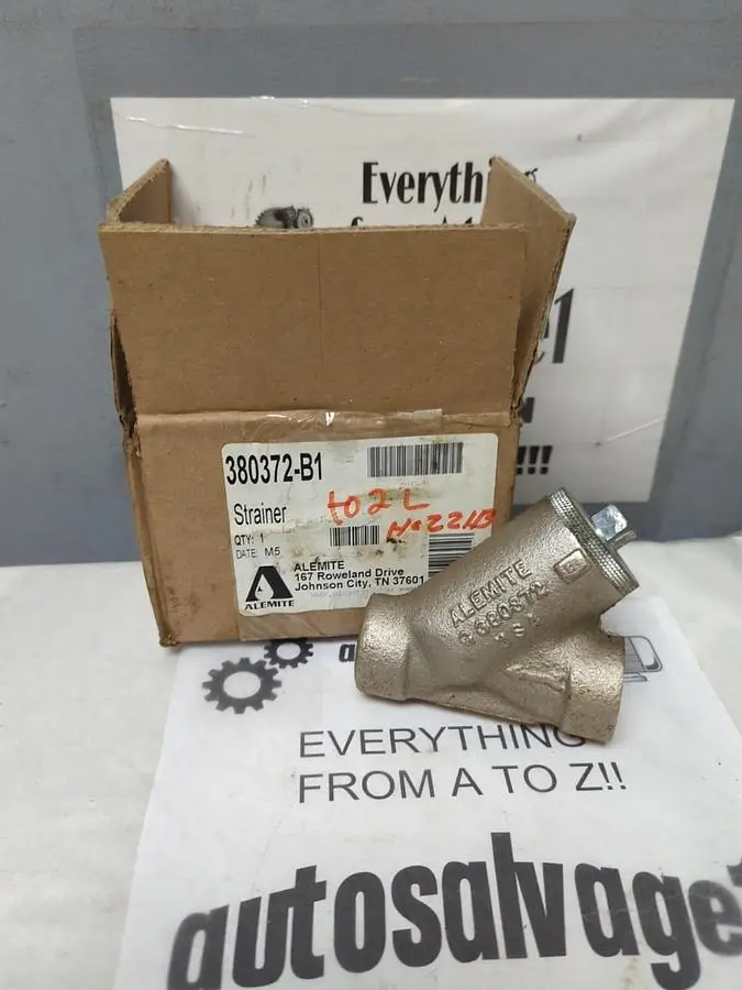 New | in-Stock ALEMITE 380372-B1 Pump & Valve Parts Ohio US | Surplus Asset Holdings #1241313