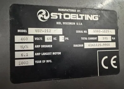 2003 Stoelting VSF-212 Pass-Thru Washer | Benchmark Machine Tools (5)