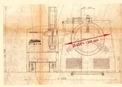 USED MÜLLER OPLADEN 3D PROFILE CUTTING