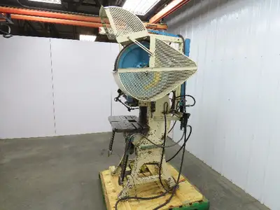 L&J No 2 Mechanical OBI Punch Press 18 Ton 1-7/8" Stroke 6" Throat 1.5Hp 3Ph