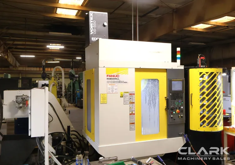 2021 FANUC ROBODRILL ALPHA D21MIB5 ADV Vertical Machining Centers | Clark Machinery Sales, LLC