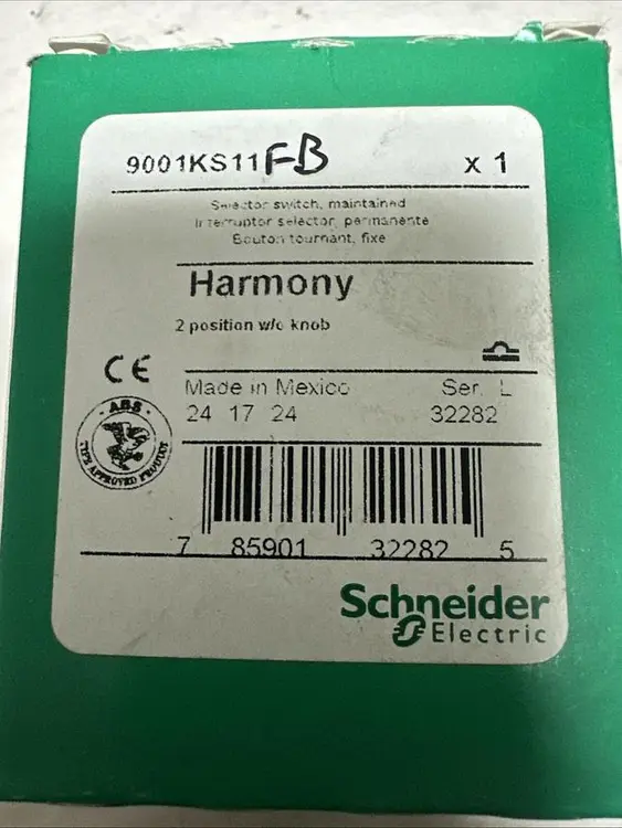 Used SCHNEIDER 9001KS11FB Miscellaneous Equipment (Electrical & Power) | Surplus Asset Holdings #1196703