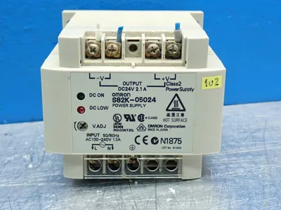 Used OMRON S82K05024 Power Supplies | HGR 24 #738811