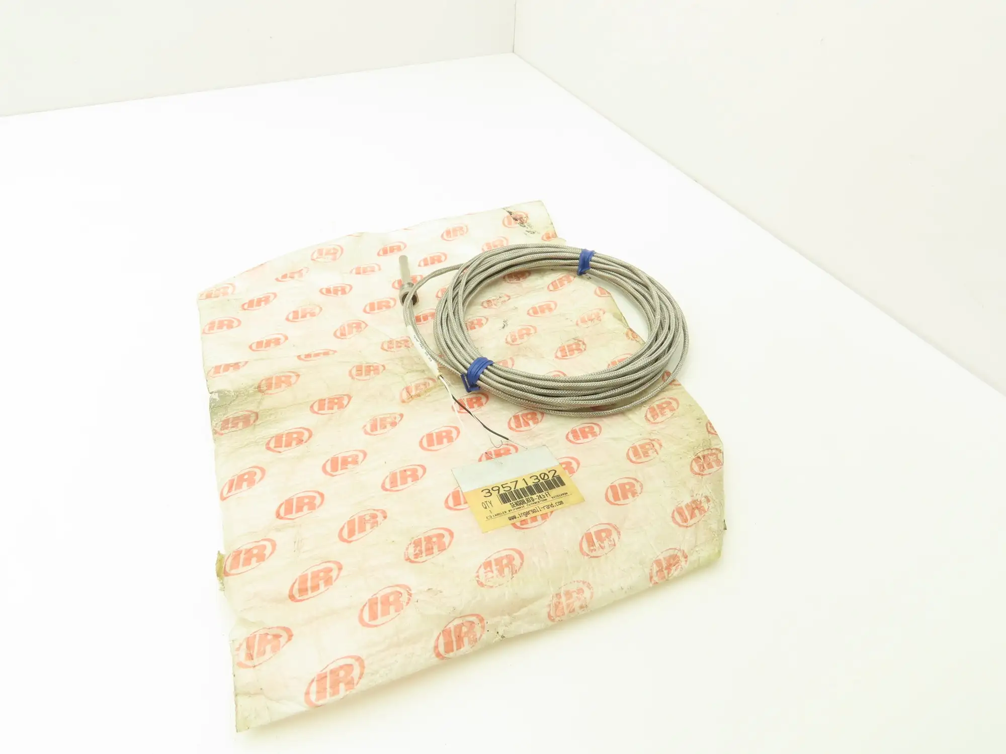 Ingersoll Rand 39571302 Temperature Sensor Air Compressor 24.5' 2 Wire + Ground