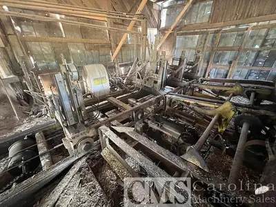 USED EDMISTON COMPLETE SAWMILL - DEBARKER, EDGER, CHIPPER
