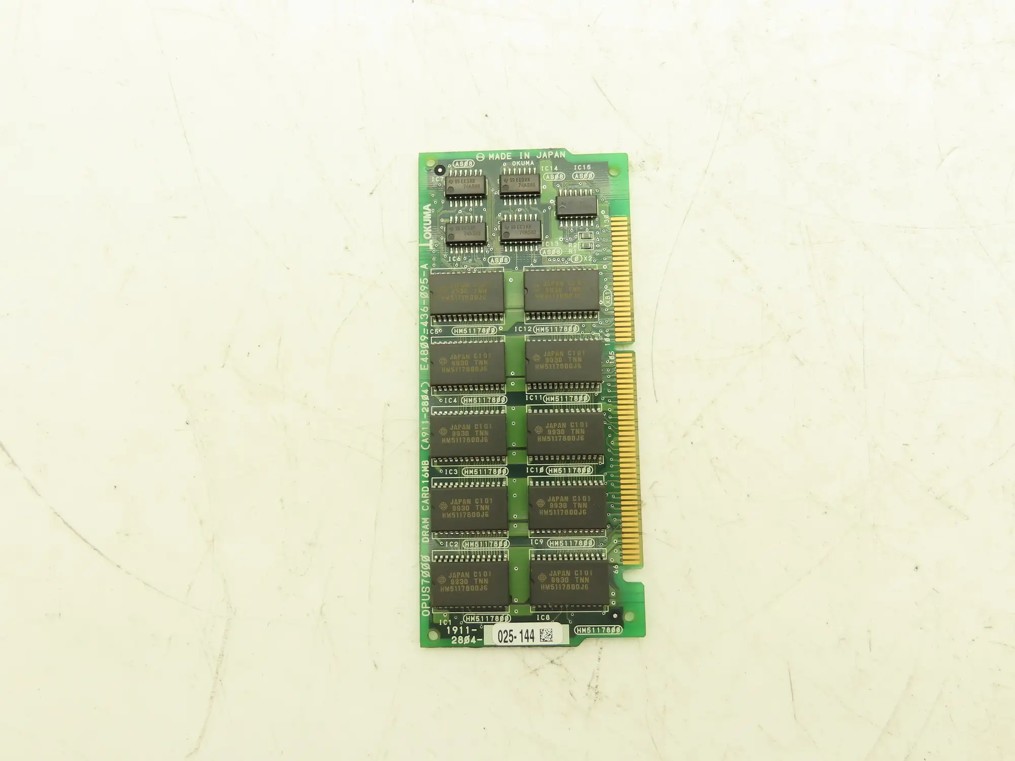 Okuma E4809-436-095-A Opus7000 DRAM Card 16MB