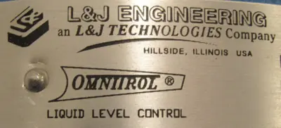 NEW L&J ENGINEERING 616F422VE2100 LIQUID LEVEL CONTROL
