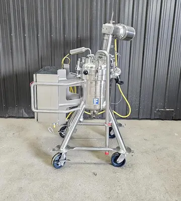 Used 10 Gallon Feldmeier Tank (Vessel), 316 Stainless Steel, with Mixer