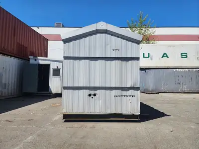 14'L x 8'W x 10'-2.5"H Shed