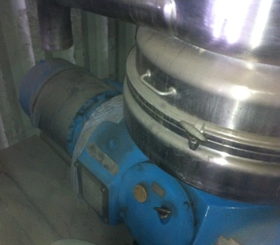 Westfalia HFG 12036 nozzle centrifuge, 316SS.