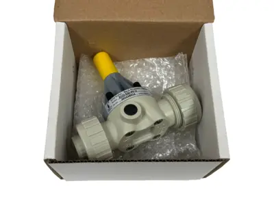 NEW ECO VALVE ECO-50J-PP-V PRESSURE RELIEF VALVE 1/2" 15DN