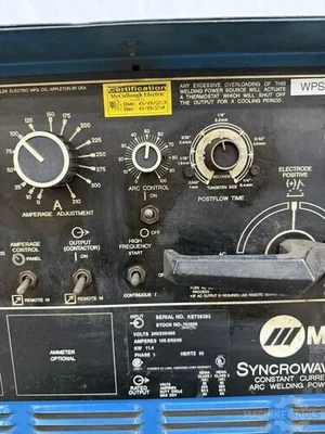 USED MILLER SYNCROWAVE 250