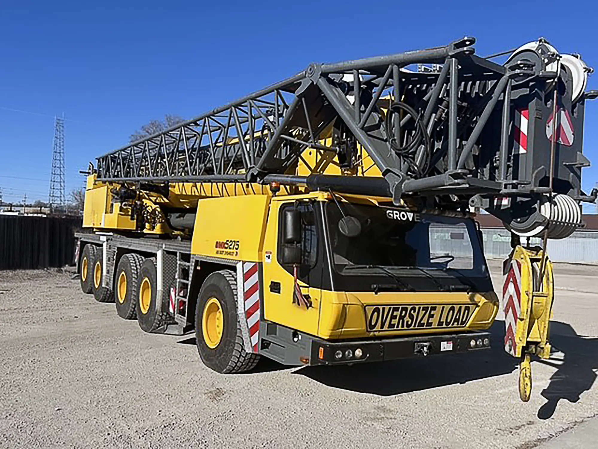 Used 2007 GROVE GMK5275 Rough Terrain Cranes Texas US | Uriquip #1420990