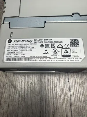 USED ALLEN BRADLEY 2094-EN02D-M01-S0 2094-BM01-M