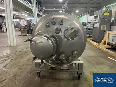 USED Precision 1000 Liter Precision Stainless Reactor, 316L S/S, 51.5/160#