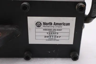 NORTH AMERICAN H5530D-2N-0307 SERIAL NO 1253F3 W/ MCG STOCK 1280-A