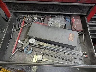 Craftsman Rolling Tool Box W/ Assorted tooling