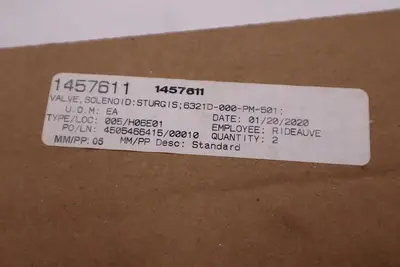 NEW MAC Valves Inc. 6321D-000-PM-501DA Solenoid Valve STOCK H1214
