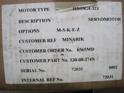 NEW MINARIK HD55G4-32T SERVO MOTOR