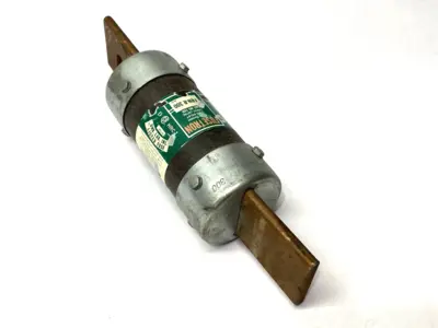 USED BUSSMANN FUSETRON DUAL ELEMENT TIME-DELAY FUSE CLASS RK5 250V 300A