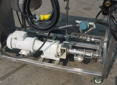 USED DELTA GROUP MIX-METERING SYSTEM JI-7 DELIVERY CART