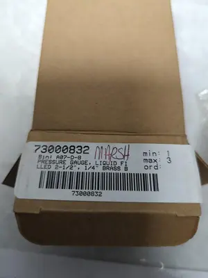 New | in-Stock MARSH 0-160/0-1100 Universal Pressure Meters | Surplus Asset Holdings #1219989