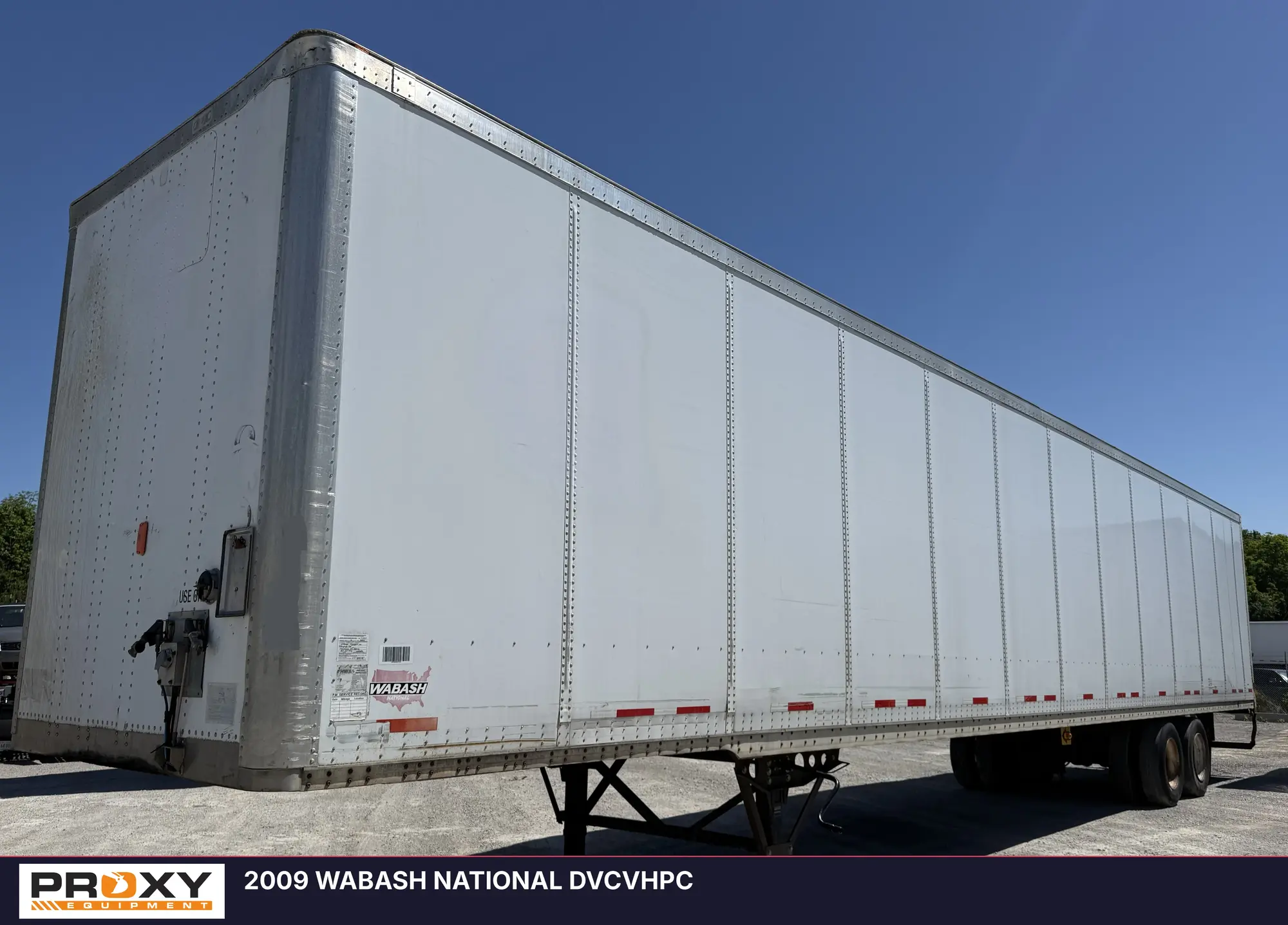 Used 2009 WABASH NATIONAL DVCVHPC Box Trailers Kentucky US | Proxy Equipment #1425969