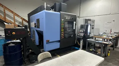 2022 DOOSAN DVF 5000 Vertical Machining Centers (5-Axis or More) | Silverlight CNC, Inc (1)