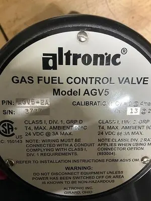 USED ALTRONIC AGV5