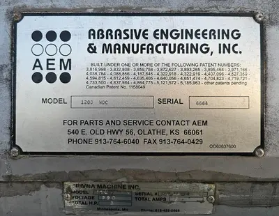 USED 1993 GRIVNA MACHINE INC. 1200