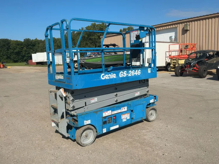 Used 2016 GENIE GS-2646 Scissor Lifters Michigan US | Miedema Asset Management Group #1399061