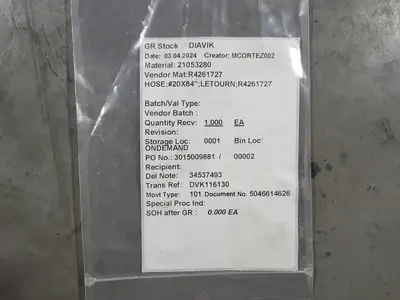 New | in-Stock LETOURNEAU R4261727 Parts (Hydraulics and Pneumatics) British Columbia CA | Lenmark #264609