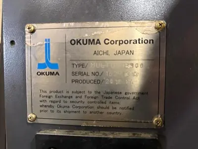 USED 2012 OKUMA MULTUS B300II