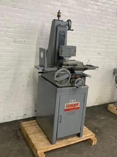 3925-420 6″ X 12″ CONCORD TOOL ROOM TYPE – HAND FEED SURFACE GRINDER