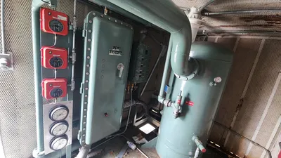 Enclosed Ariel JGP/2 Gas Compressor Package 150PSI 125HP Electric Motor