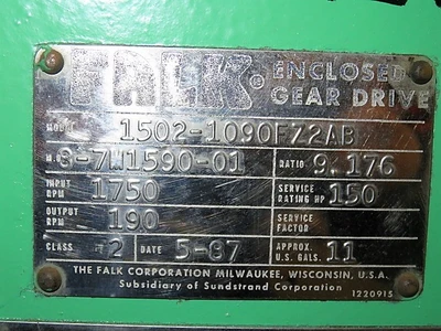 USED Falk 1502-1090FZ2AB