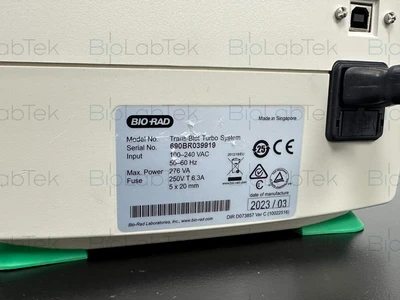 USED Bio-Rad Trans-Blot Turbo