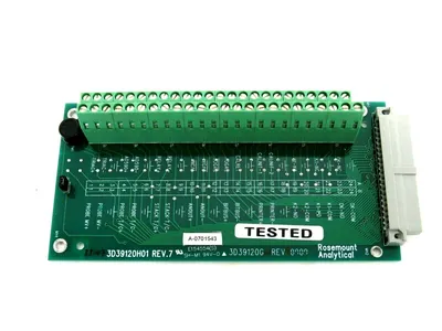USED ROSEMOUNT 3D39120G01 CIRCUIT BOARD REV 09 3D39120H01