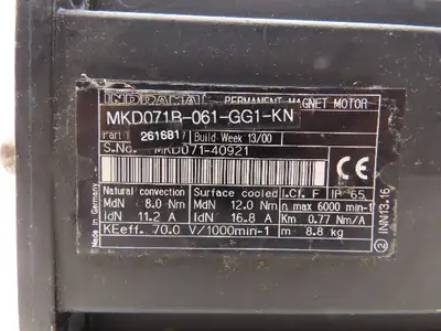 Used REXROTH INDRAMAT _UNKNOWN_ Servo Motors Indiana US | Arrow Industrial #1425824