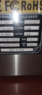 Used DIGITAL PRO PS-20AD Intelligent Double-frequency / Degassing Ultras Cleanroom Supplies Arizona US | ASSET CONVERSION SPECIALISTS, INC. #1271335