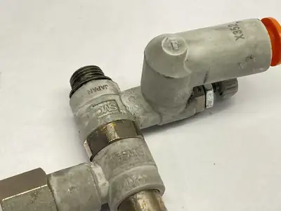 ASP330F-U01-07-X470 | SMC  Pneumatic Flow Speed Control Check Valve - Used